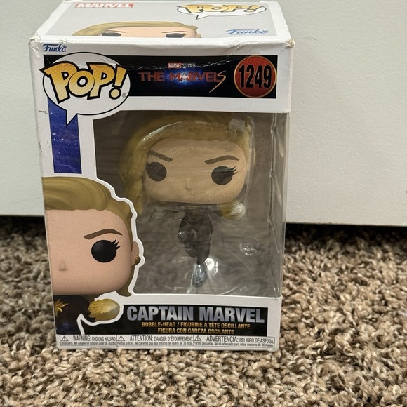 Funko Other - Funko‎ Pop! Movies The Marvels - Captain Marvel Vinyl Figure 1249 Avengers